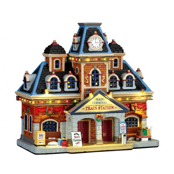 MAIN TERMINAL TRAIN STATION, WITH 4.5V ADAPTOR