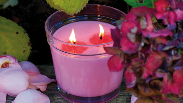 Velas y portavelas para jardines, terrazas  y exteriores. Albina Bosch - Vielha